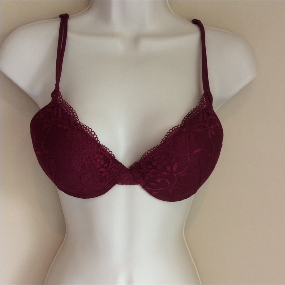 Women’s Bra maroon Redwing underwire lingerie